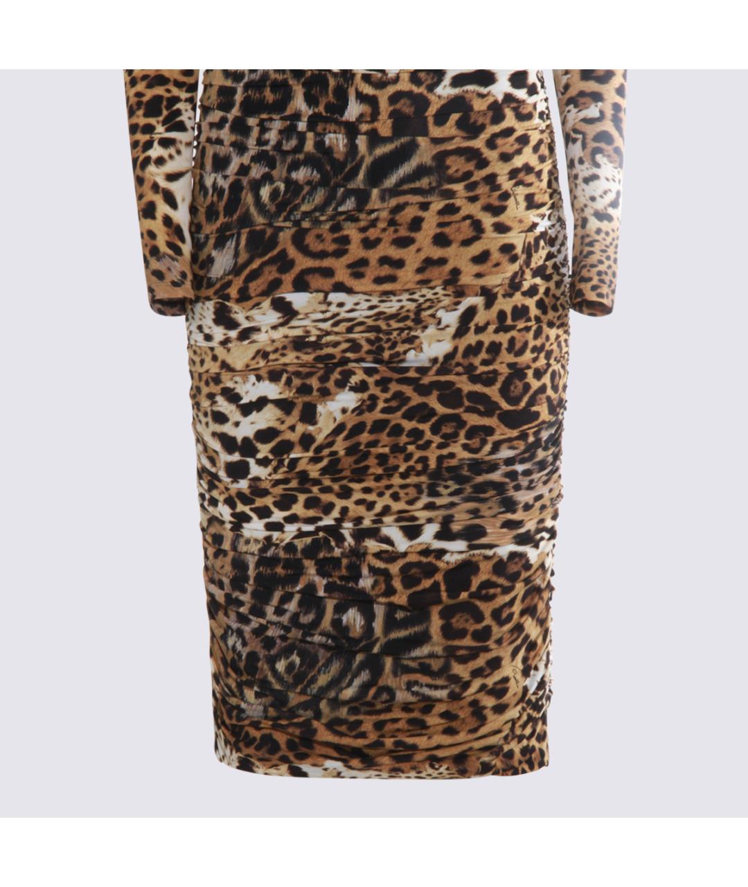 ROBERTO CAVALLI Мульти повседневное платье, фото 4