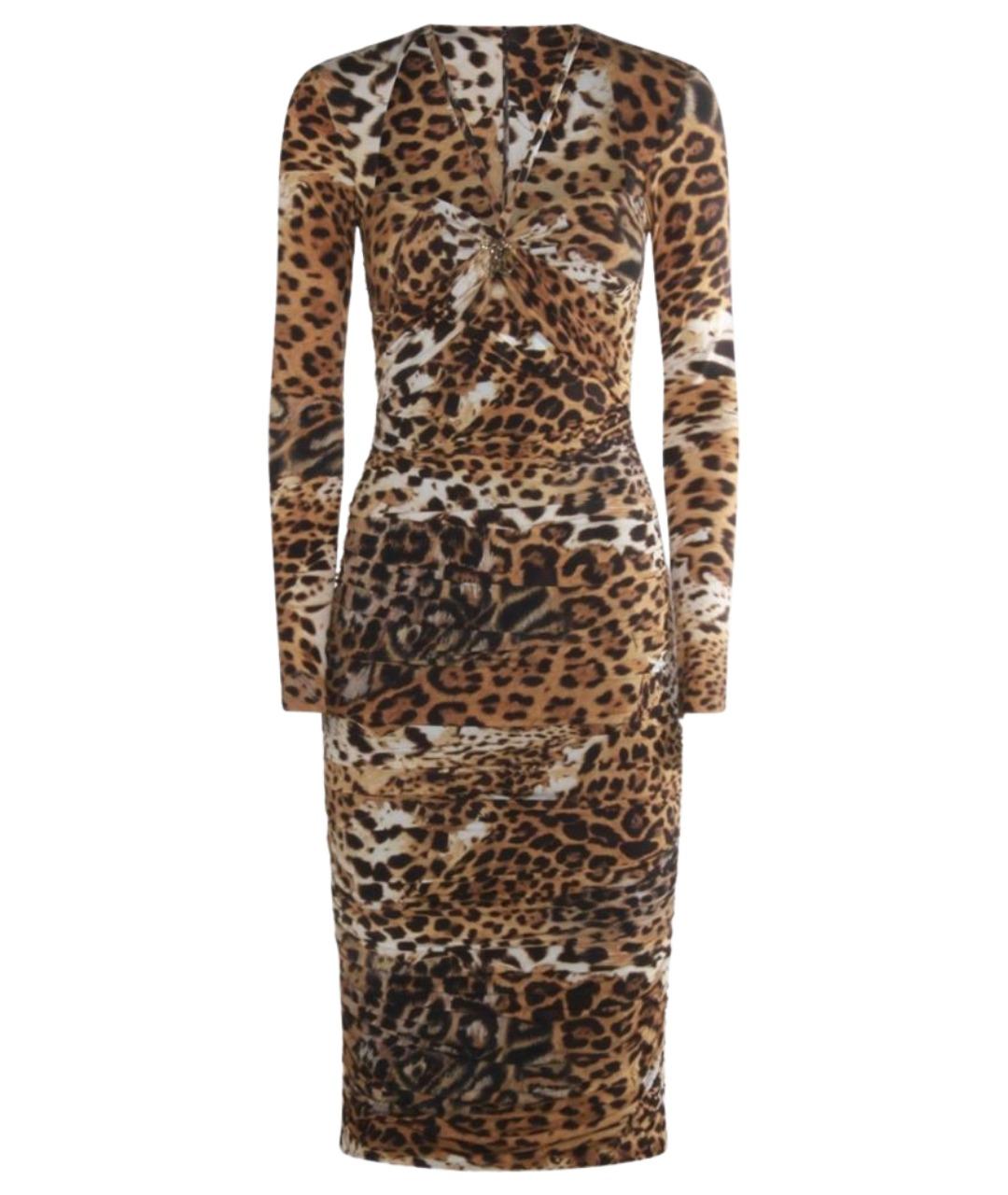 ROBERTO CAVALLI Мульти повседневное платье, фото 1