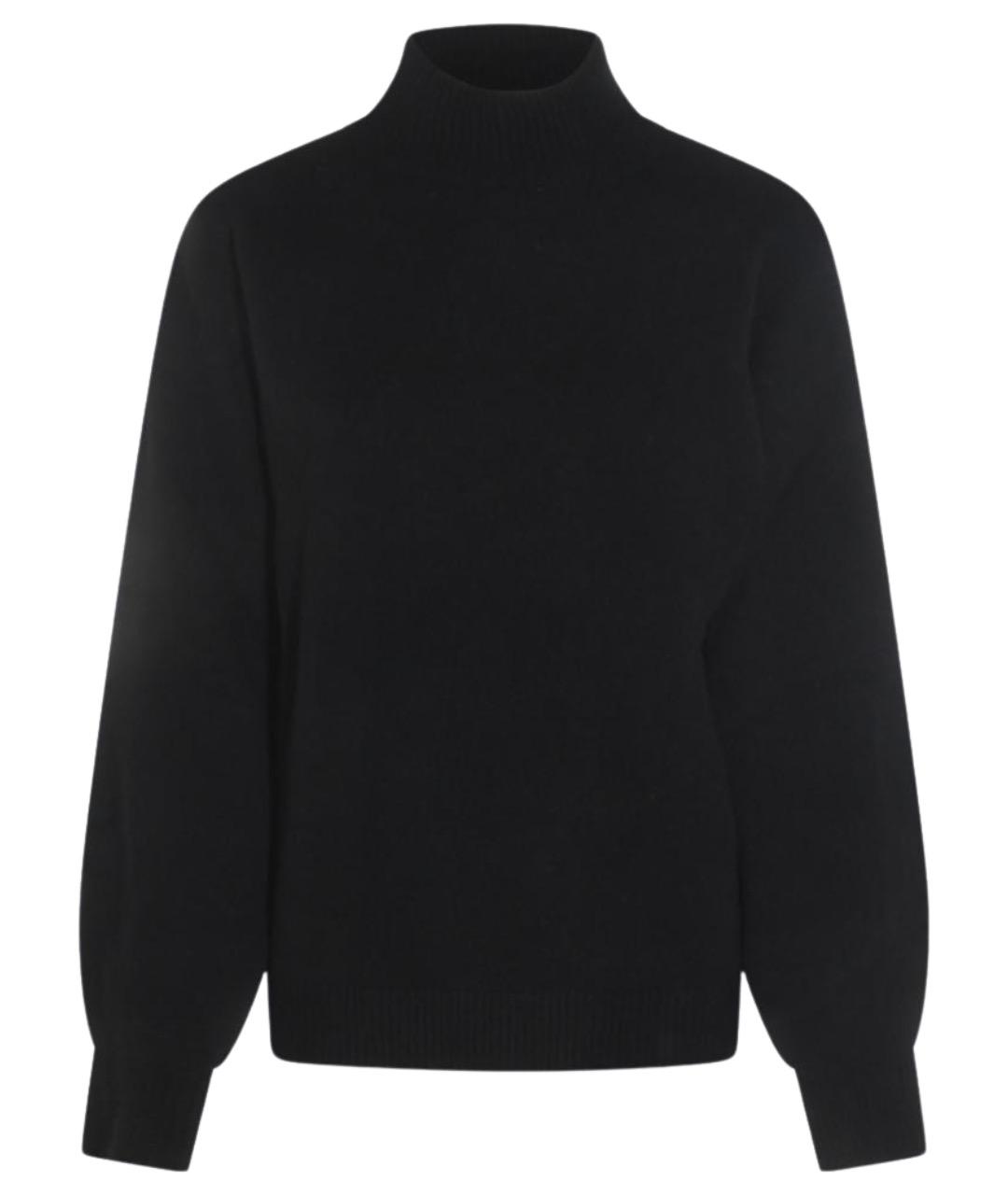 MALO Черный шерстяной джемпер / свитер, фото 1