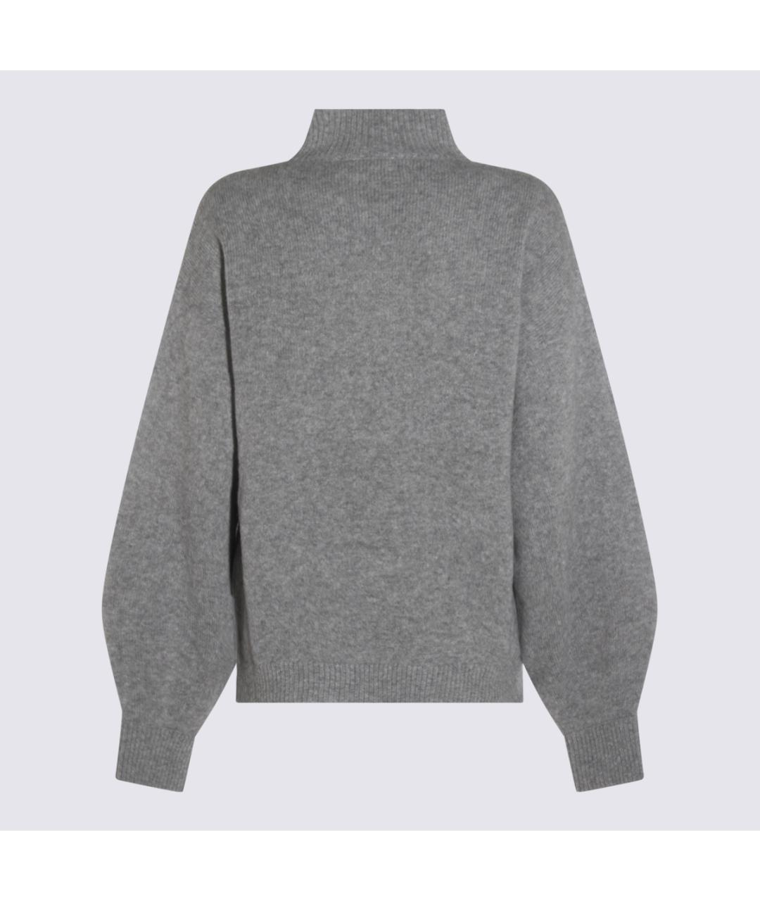 MALO Серый шерстяной джемпер / свитер, фото 2