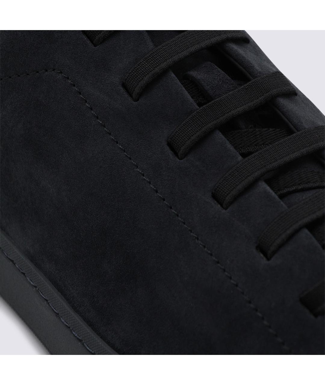 CHURCH'S Синие замшевые низкие кроссовки / кеды, фото 4