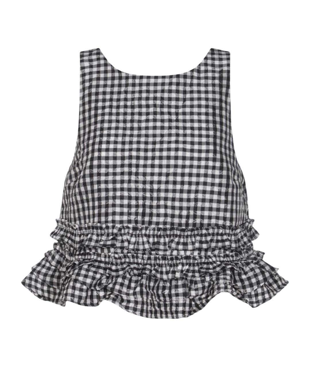 GANNI Мульти полиэстеровая майка, фото 1