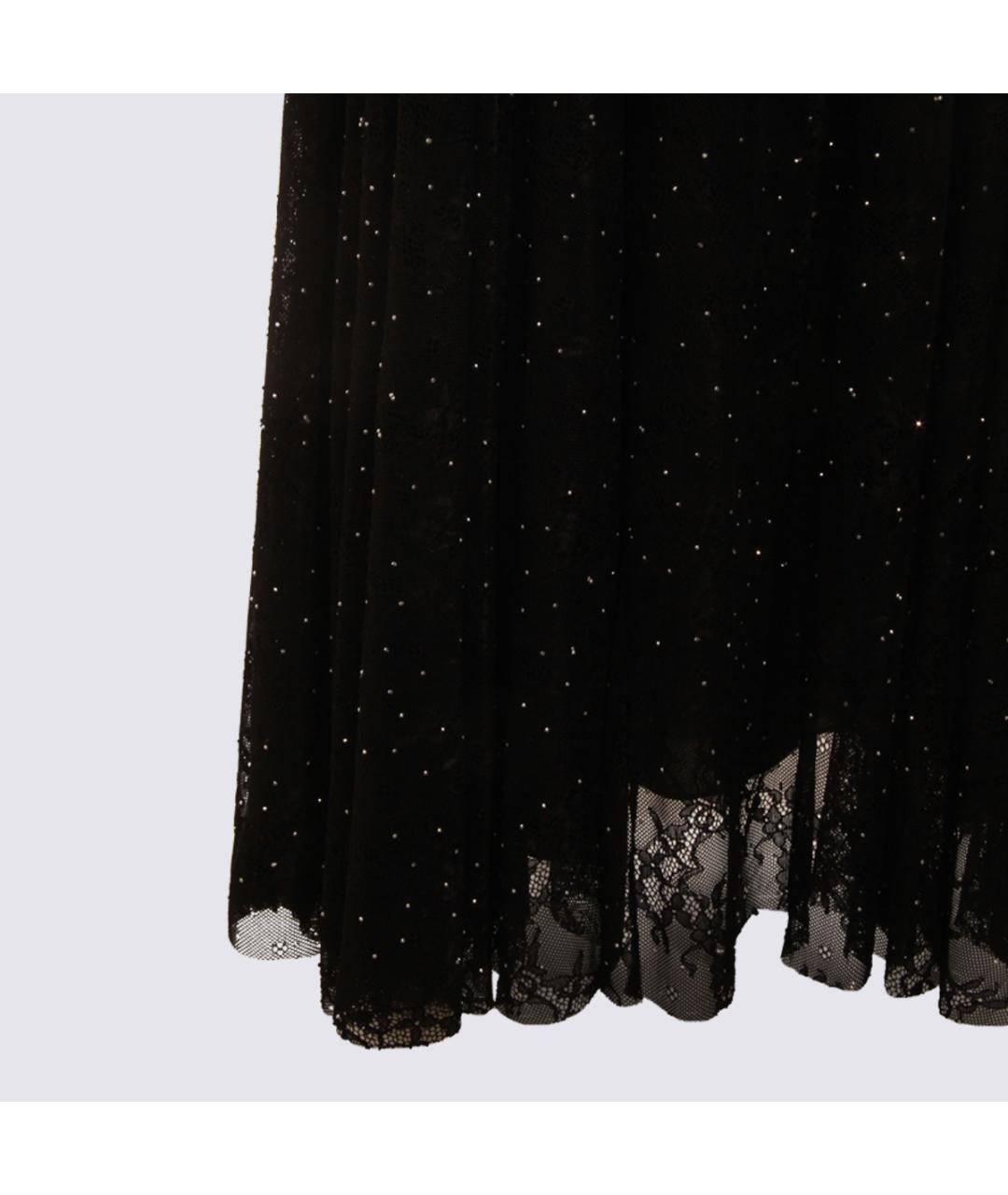 NISSA Черная полиэстеровая юбка макси, фото 5