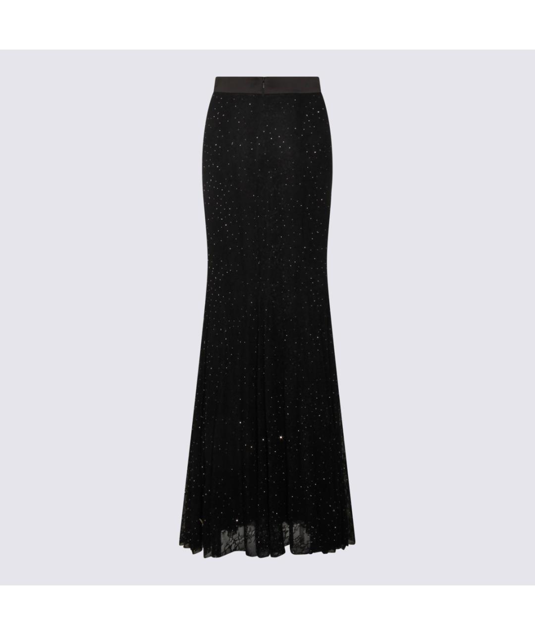 NISSA Черная полиэстеровая юбка макси, фото 3