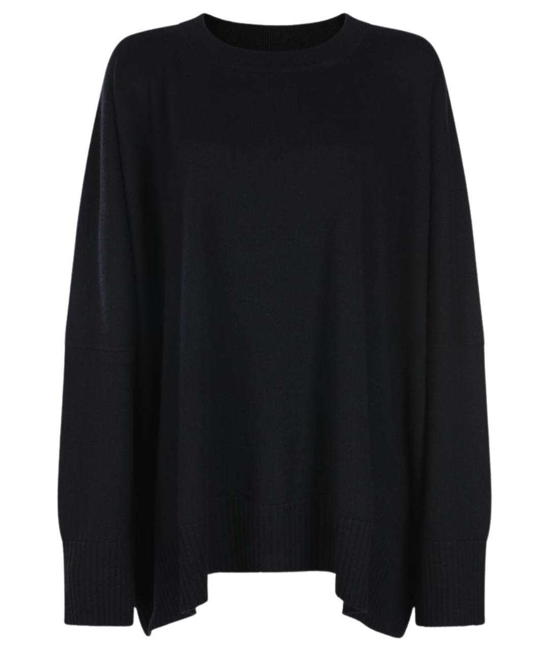 MALO Черный кашемировый джемпер / свитер, фото 1