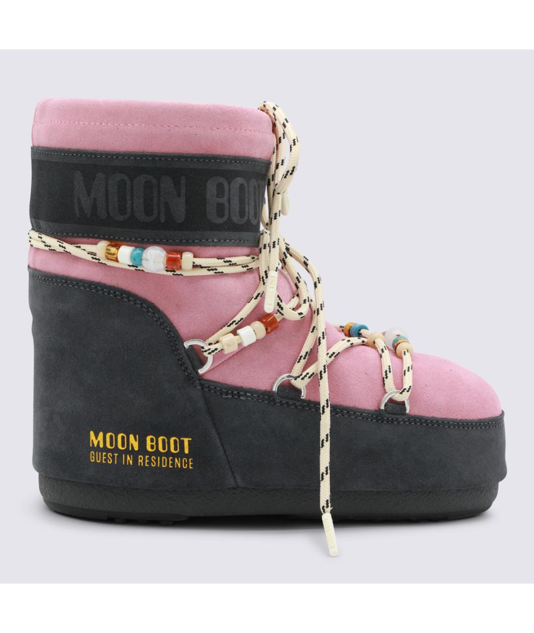 MOON BOOT Мульти текстильные ботинки, фото 5