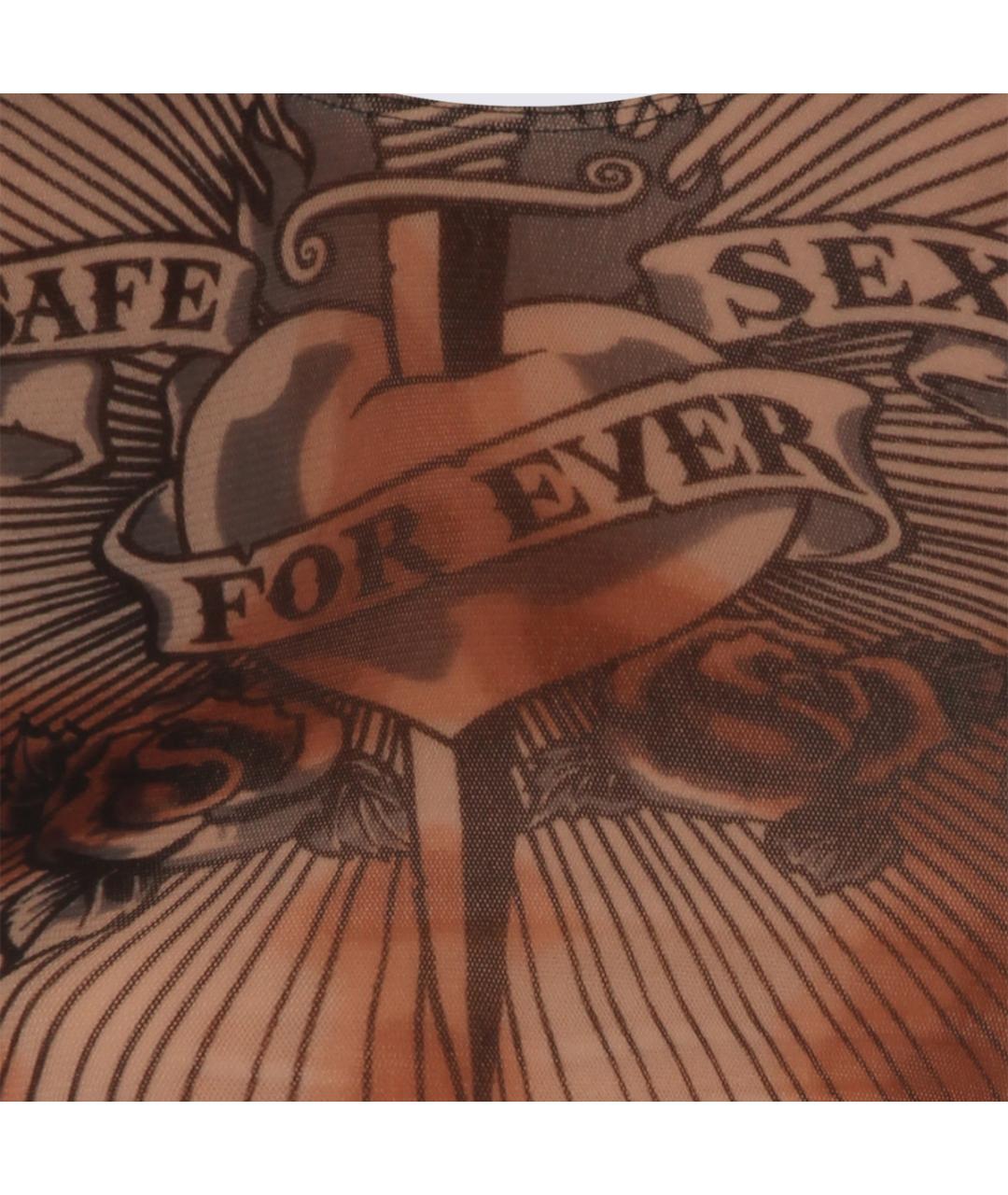 JEAN PAUL GAULTIER Мульти майка, фото 3