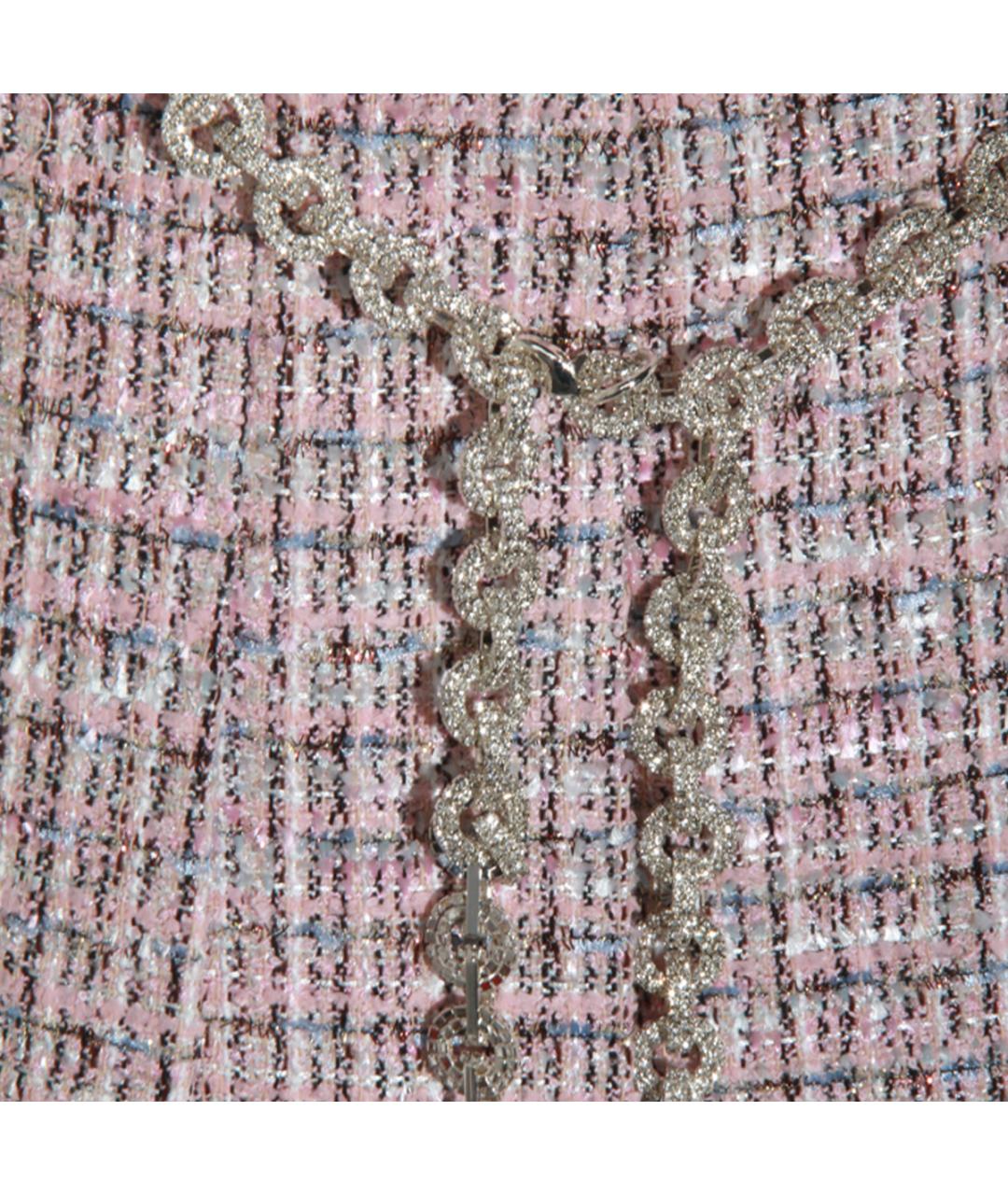 SELF-PORTRAIT Розовая шерстяная юбка мини, фото 3