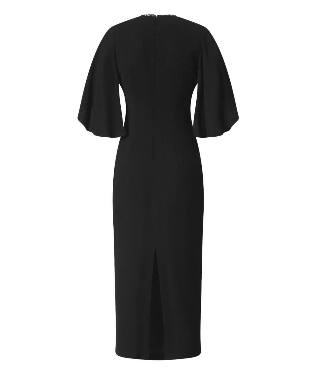 PINKO Черное вискозное платье, фото 2