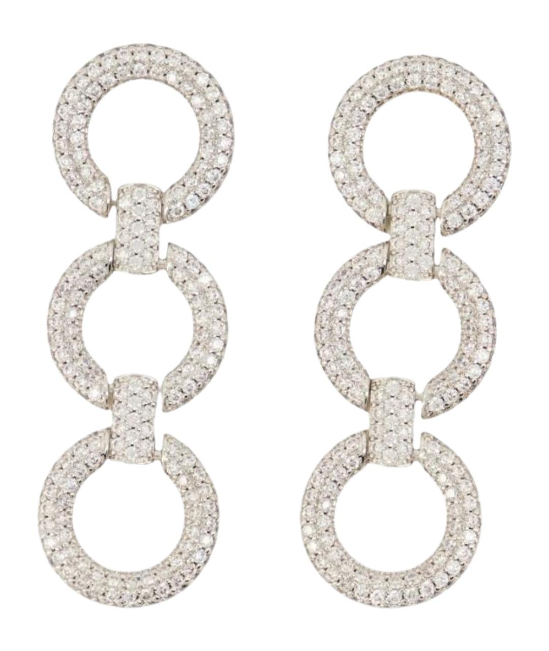 SELF-PORTRAIT Серебряные металлические серьги, фото 1