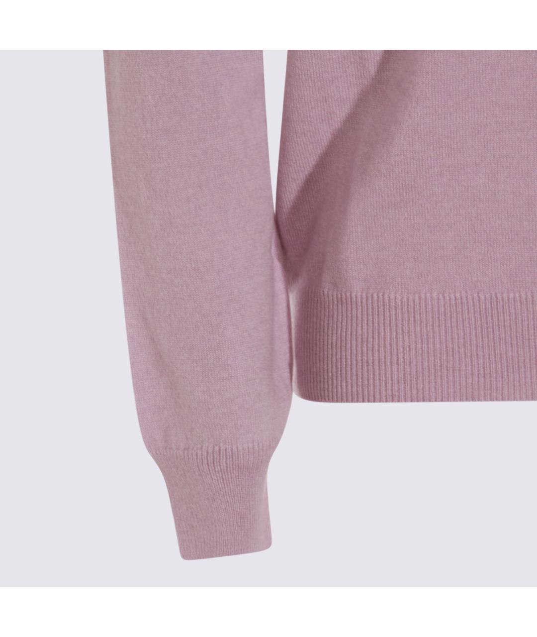 MALO Розовый кашемировый джемпер / свитер, фото 3