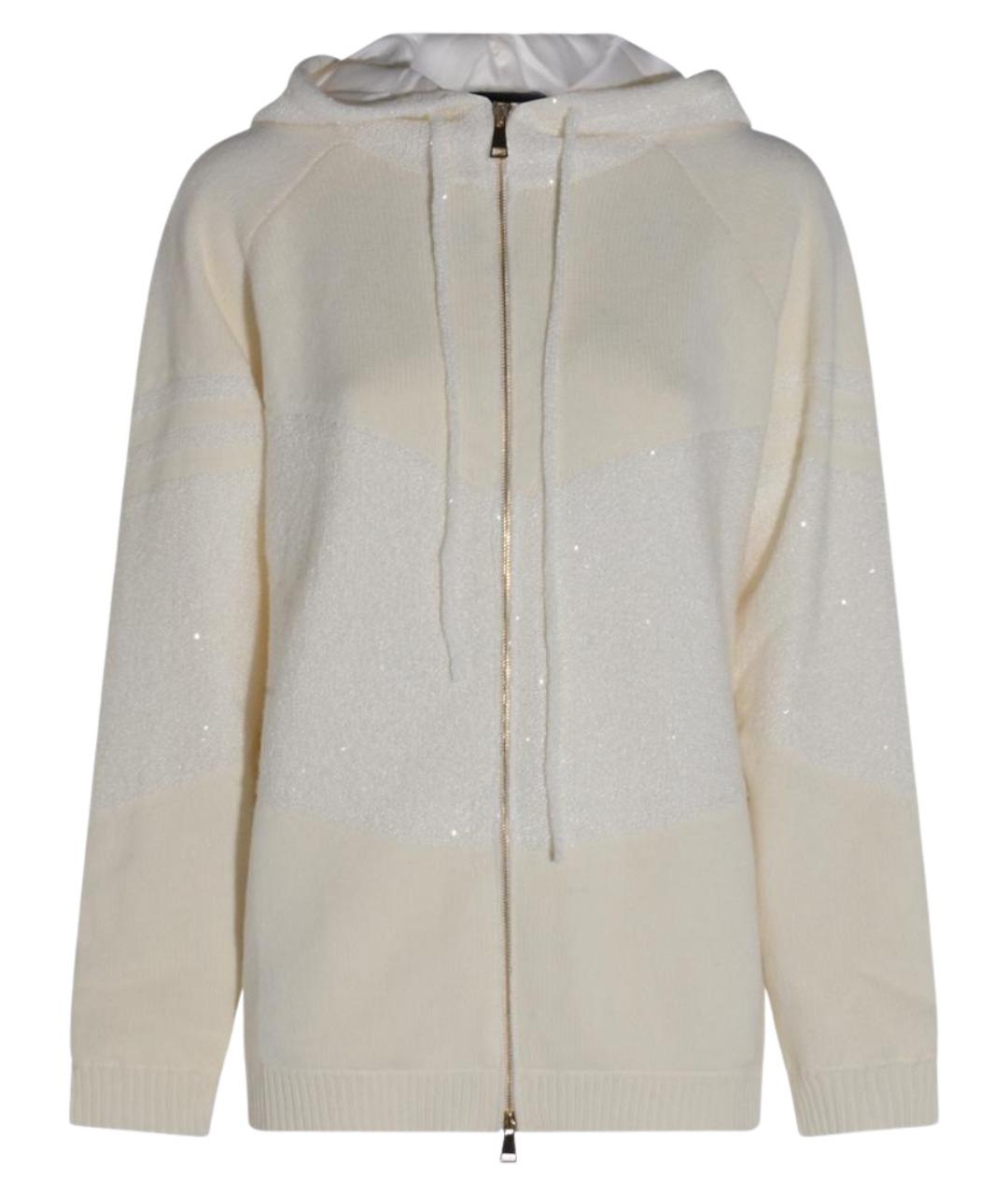 FABIANA FILIPPI Белый шерстяной джемпер / свитер, фото 1