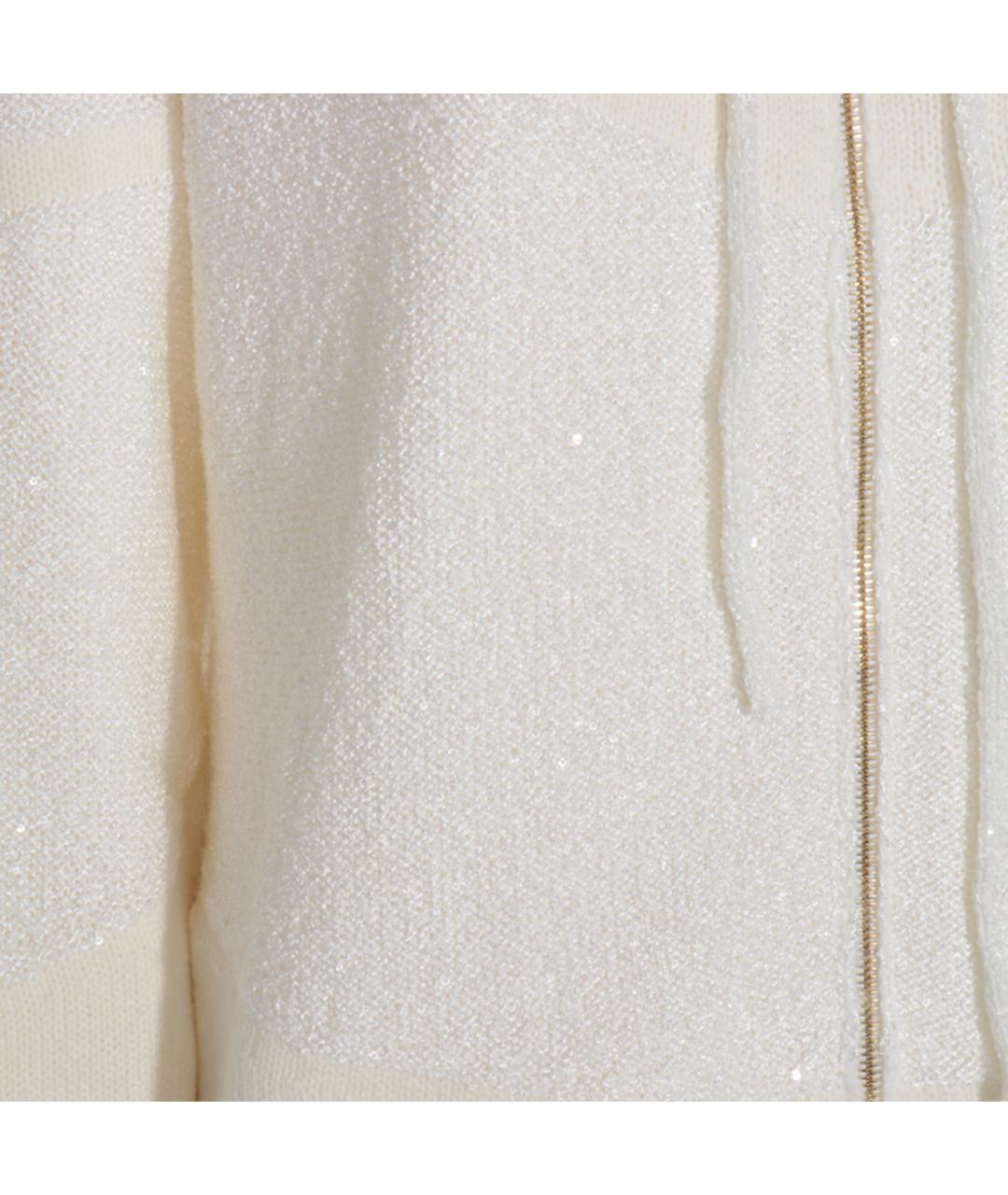 FABIANA FILIPPI Белый шерстяной джемпер / свитер, фото 3