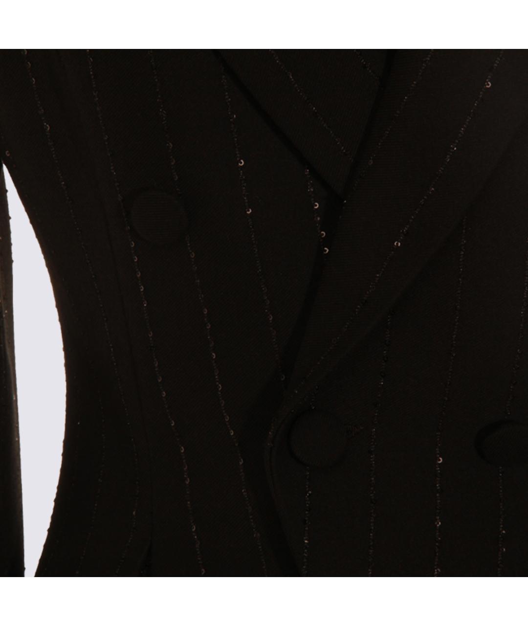 NISSA Черный полиэстеровый жакет/пиджак, фото 3