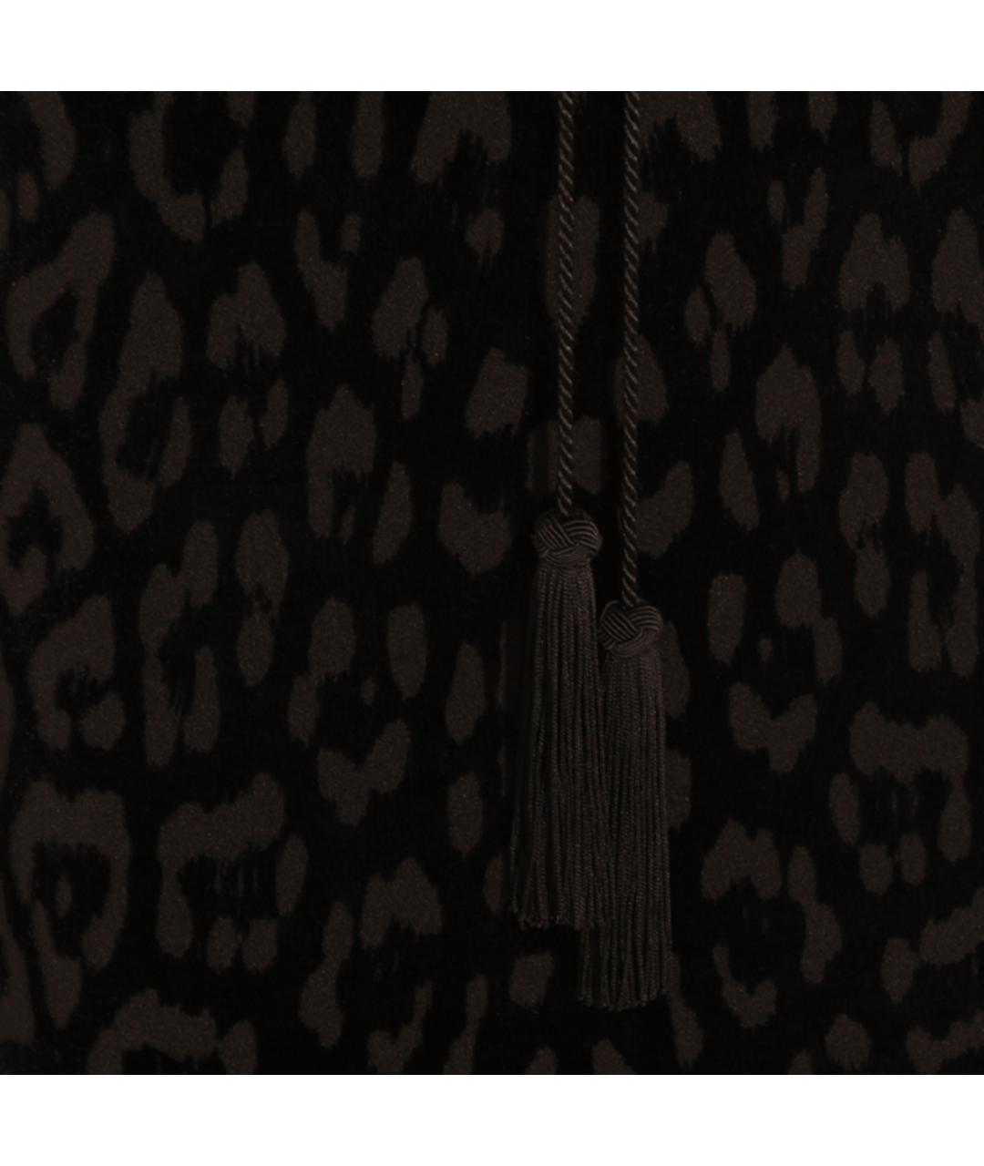 ROBERTO CAVALLI Черное вискозное платье, фото 4