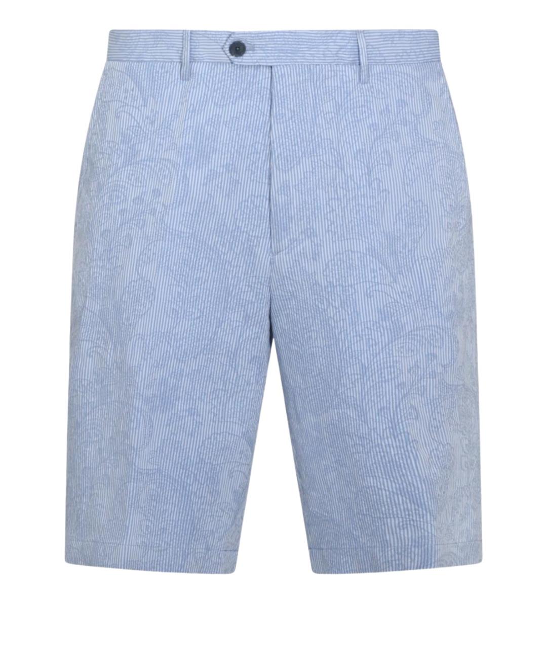 ETRO Синие хлопковые шорты, фото 1