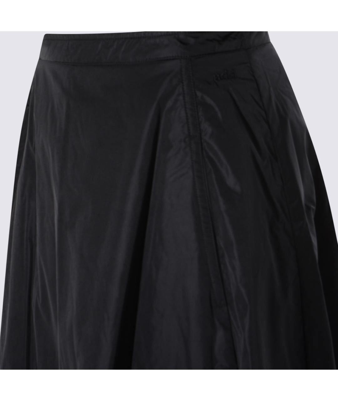 ADD Черная юбка миди, фото 3