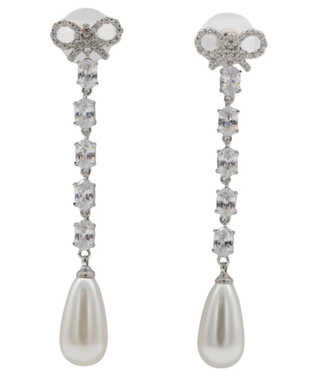 SELF-PORTRAIT Серебряные металлические серьги, фото 1