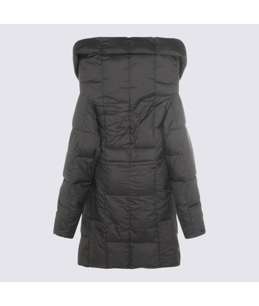 ADD Черный полиэстеровый пуховик, фото 2