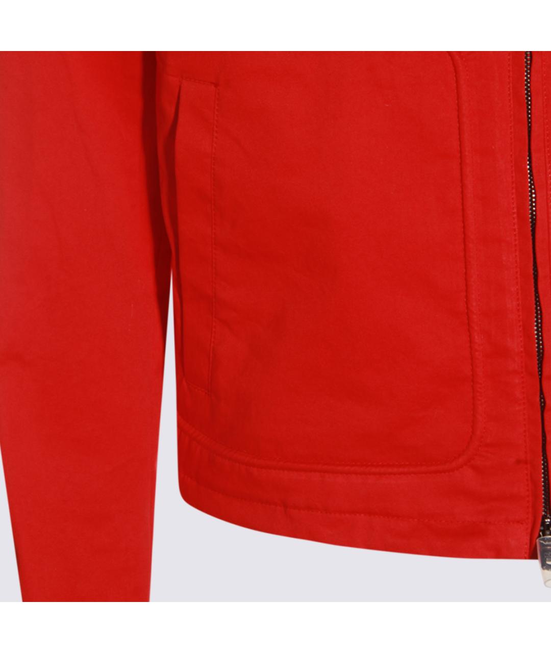 AMIRI Красная хлопковая куртка, фото 4