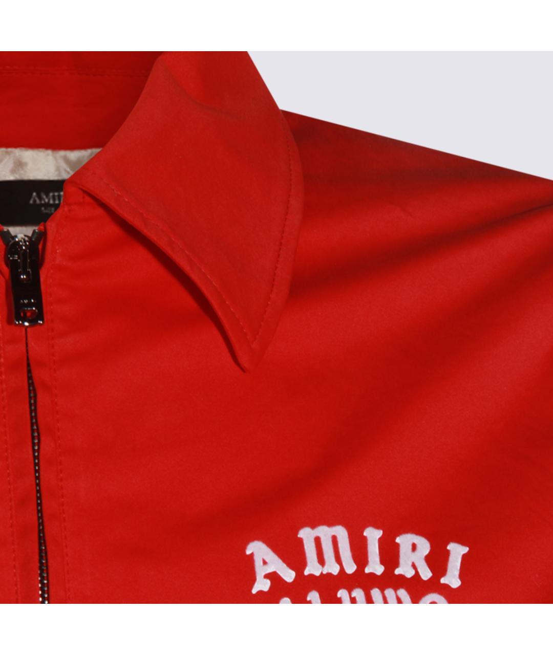 AMIRI Красная хлопковая куртка, фото 3