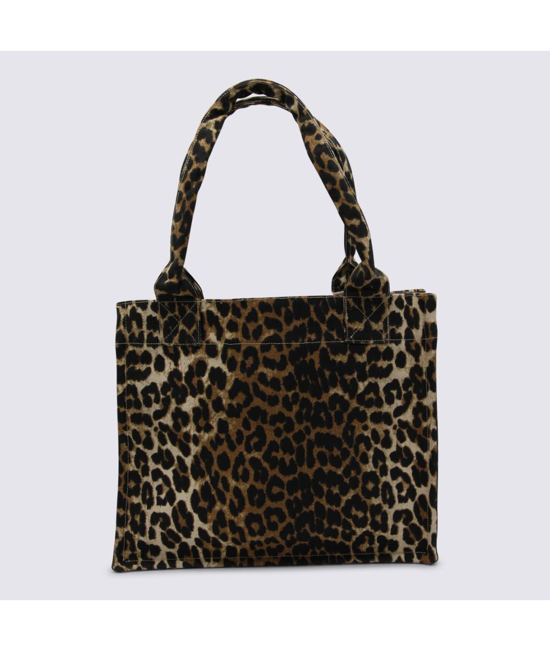 GANNI Мульти тканевая сумка тоут, фото 3