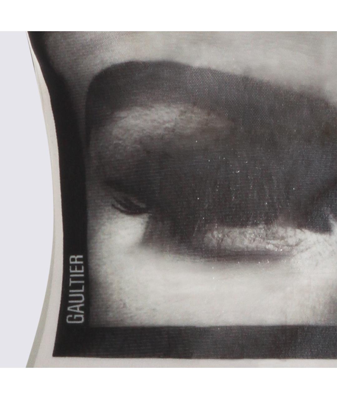 JEAN PAUL GAULTIER Черное полиамидовое платье, фото 3