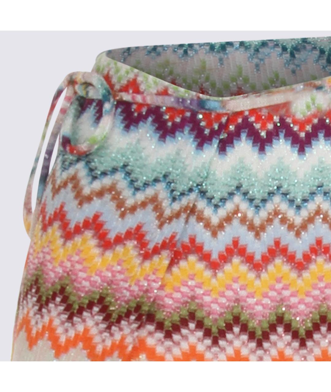 MISSONI Мульти вискозная юбка макси, фото 4