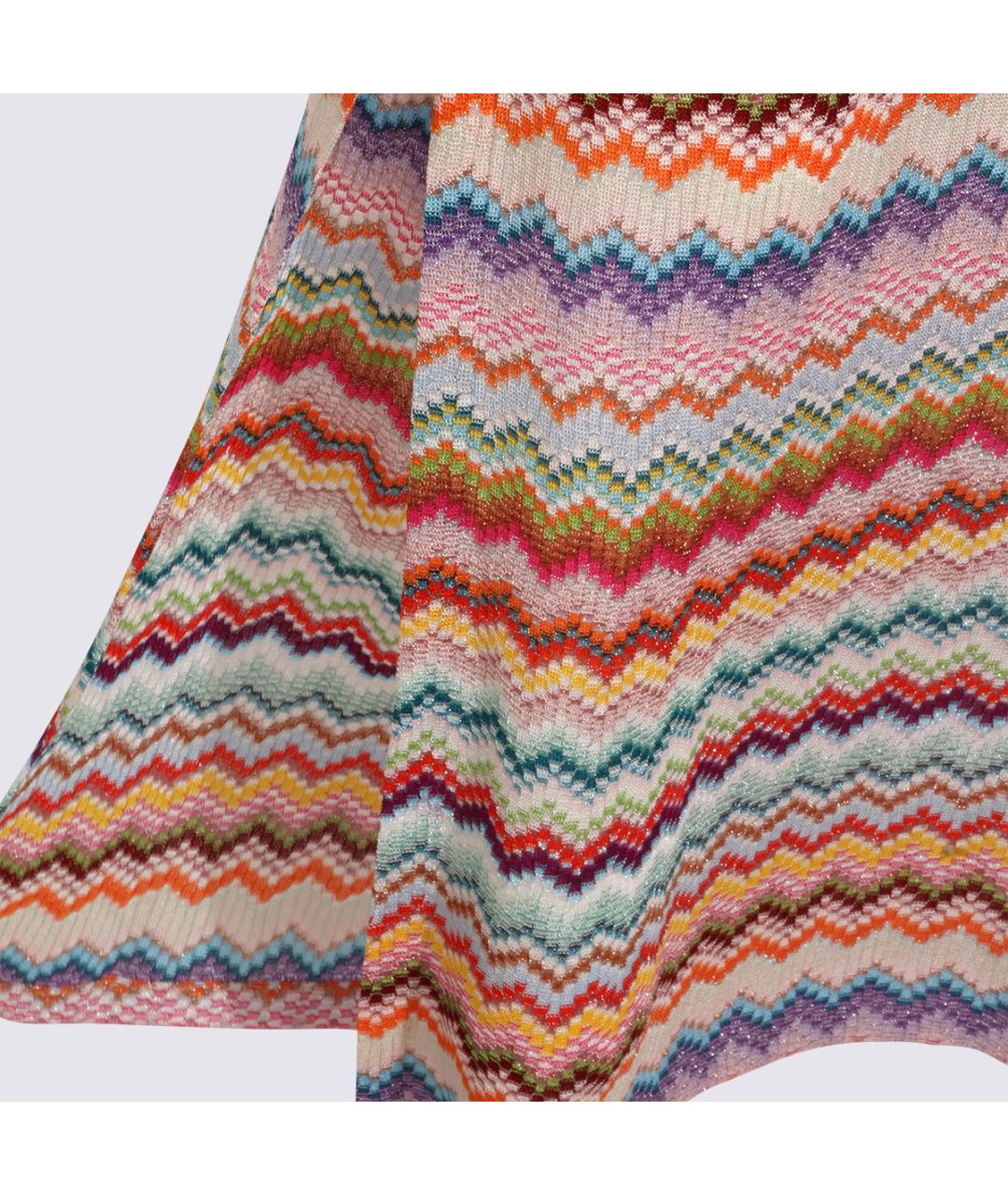 MISSONI Мульти вискозная юбка макси, фото 3