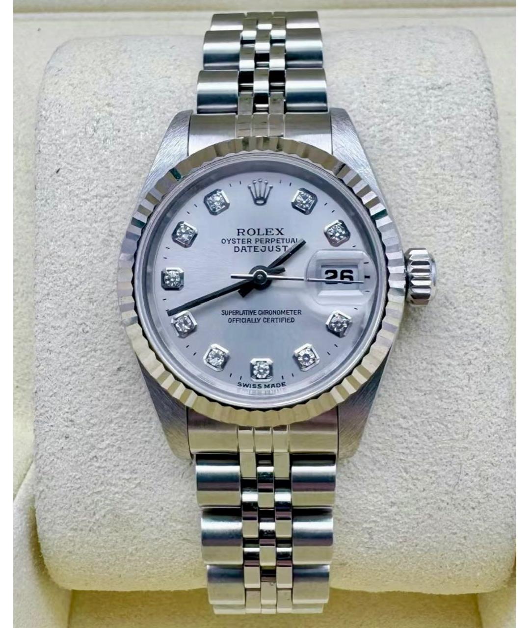 ROLEX Серебряные часы, фото 2