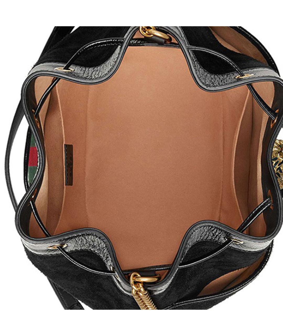 GUCCI Черная сумка через плечо, фото 6