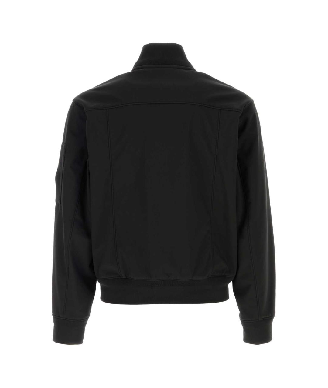 CP COMPANY Черная полиэстеровая куртка, фото 2