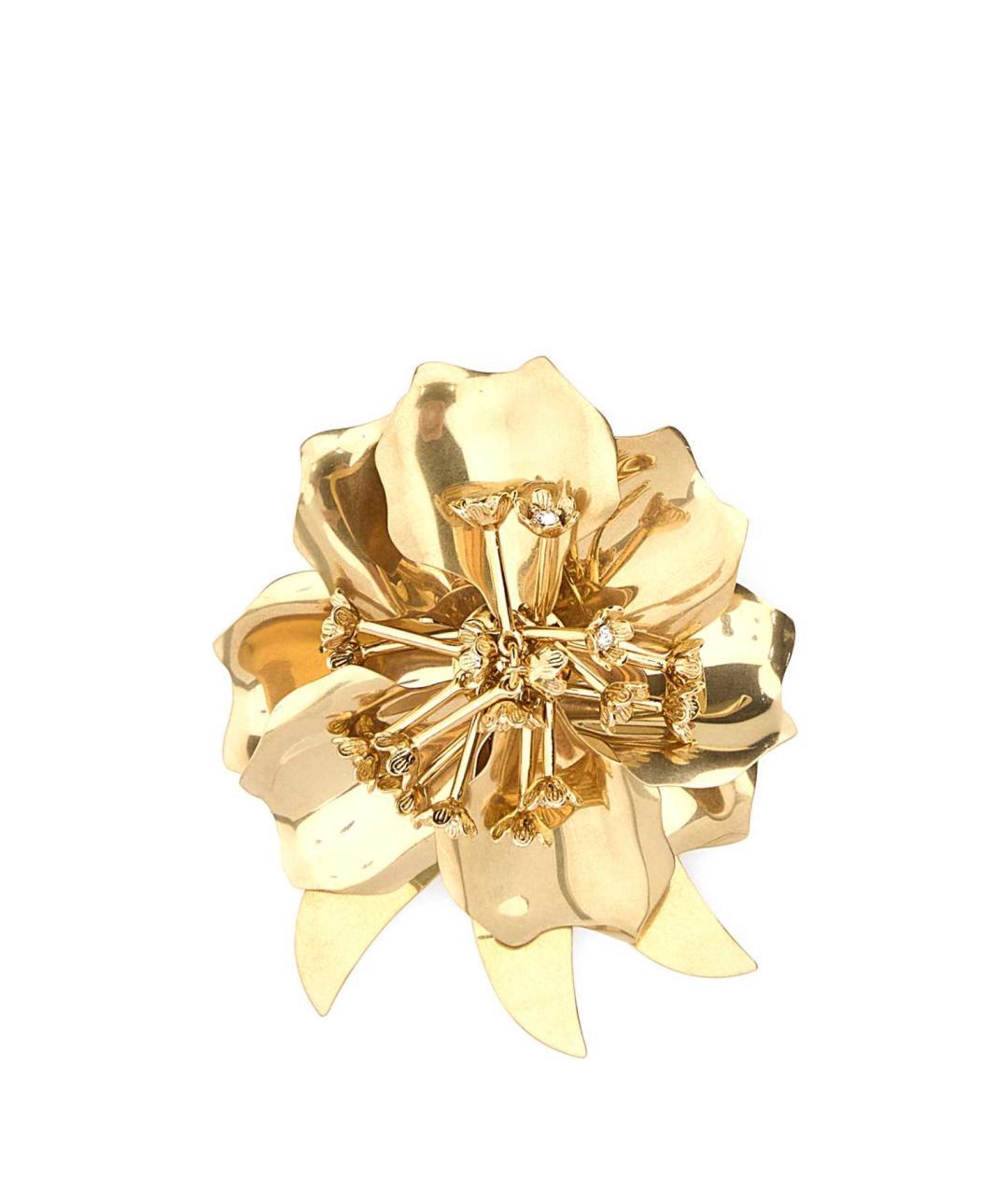 MIU MIU Золотая металлическая булавка / брошь, фото 3