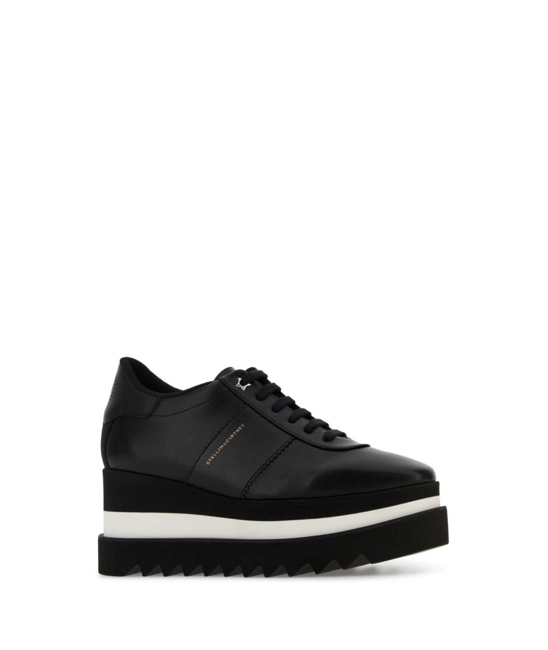 STELLA MCCARTNEY Черные кроссовки из искусственной кожи, фото 2