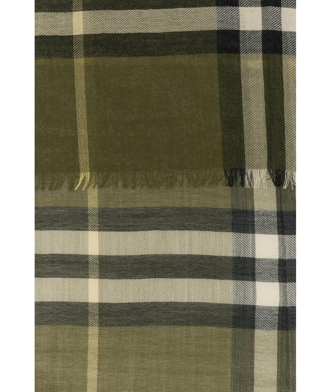 BURBERRY Мульти шерстяной шарф, фото 2