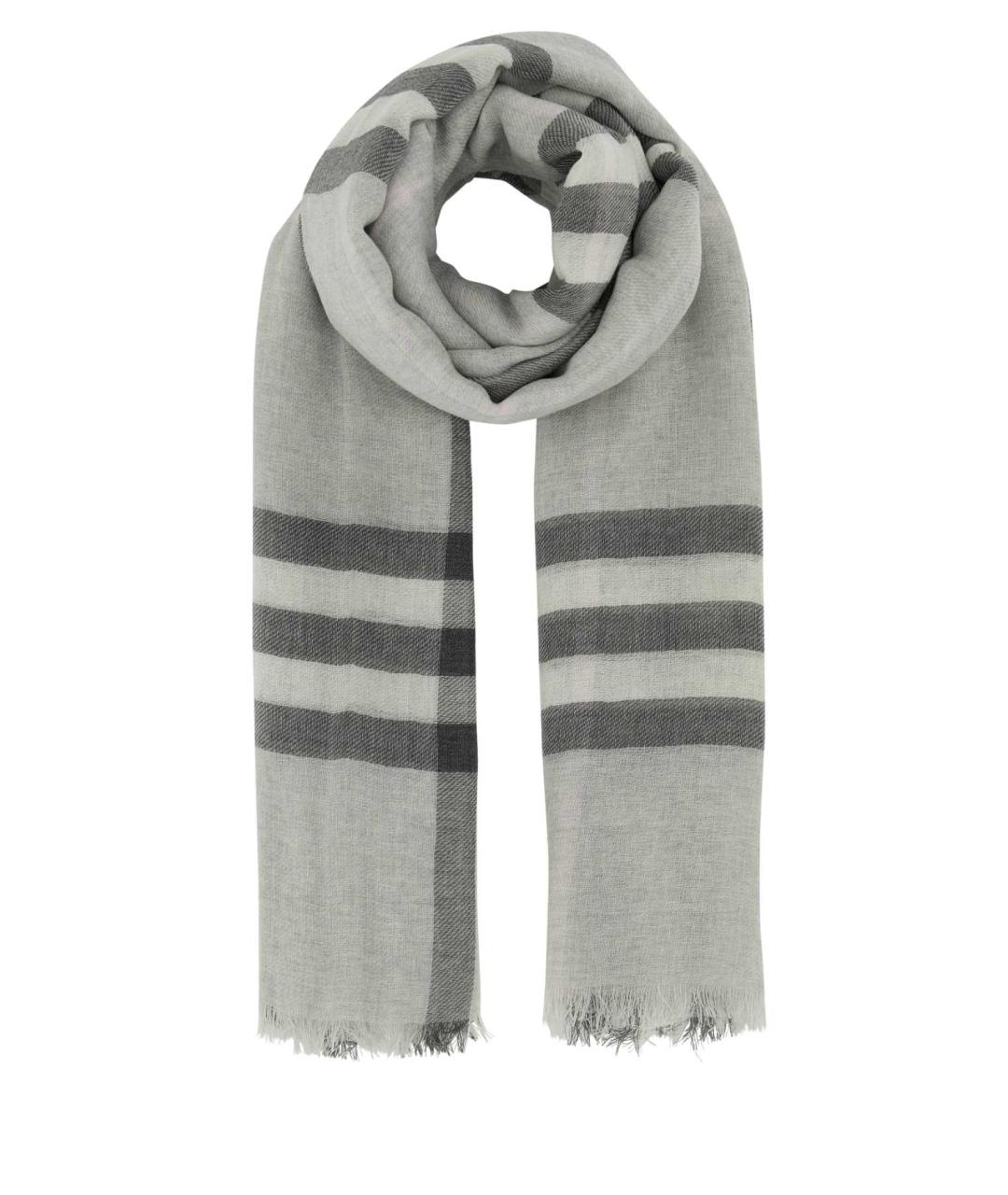 BURBERRY Мульти шерстяной шарф, фото 1