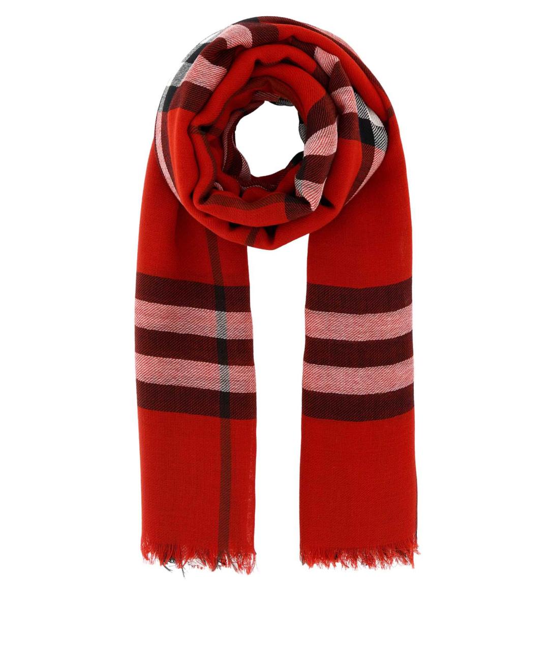 BURBERRY Мульти шерстяной шарф, фото 1