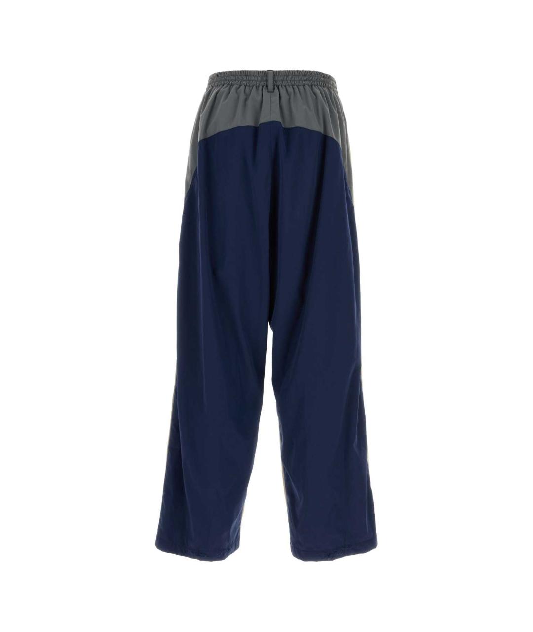 BALENCIAGA Мульти полиэстеровые повседневные брюки, фото 2