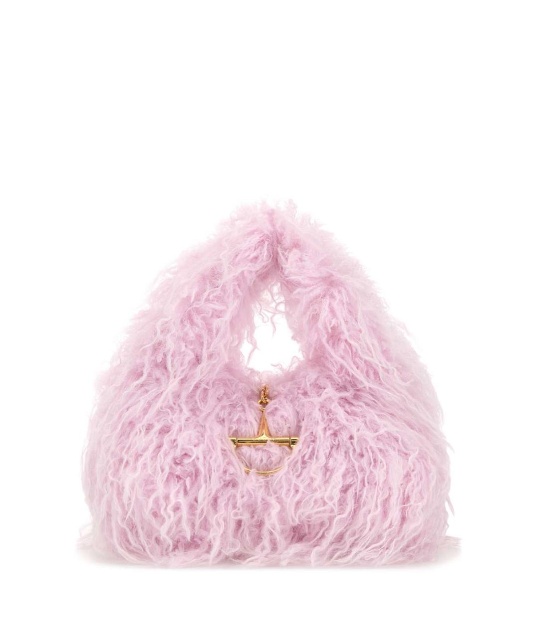 GUCCI Розовая сумка с короткими ручками, фото 1