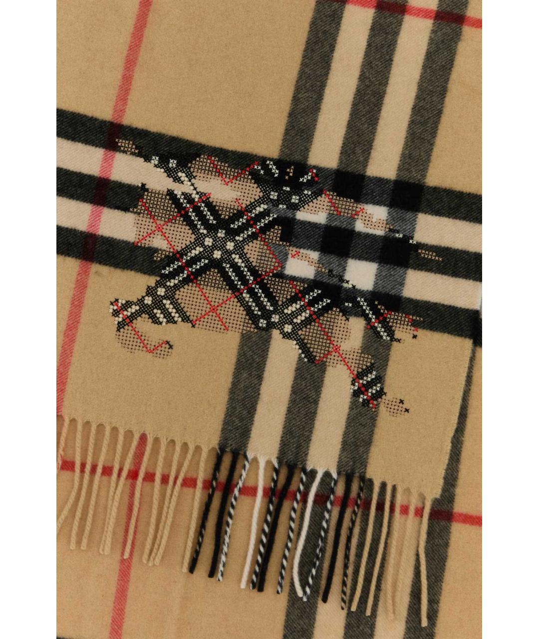 BURBERRY Мульти кашемировый шарф, фото 2