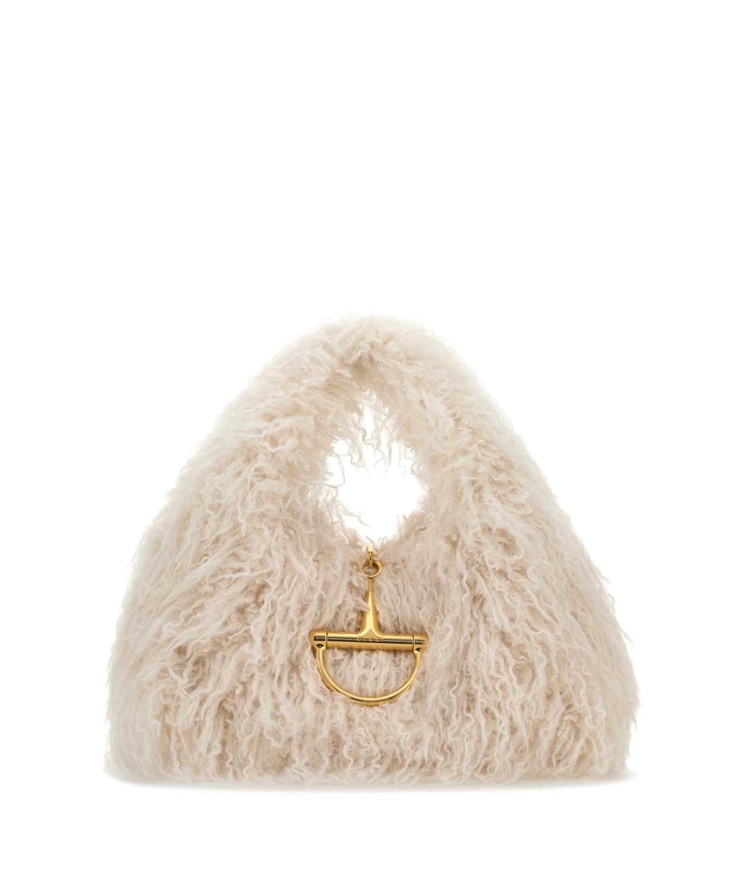 GUCCI Белая сумка с короткими ручками, фото 1