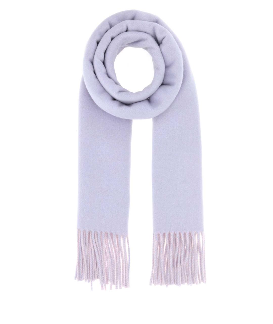 BURBERRY Фиолетовый кашемировый шарф, фото 1