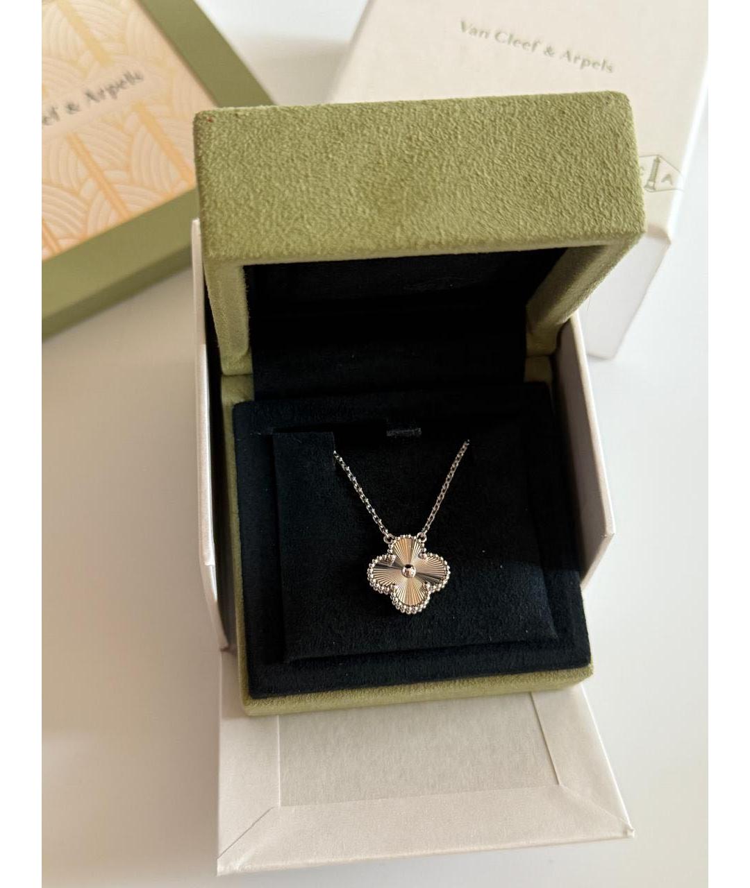 VAN CLEEF & ARPELS Серебряная подвеска из белого золота, фото 2