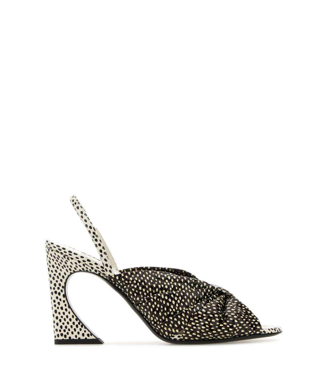 FENDI Мульти кожаные босоножки, фото 1