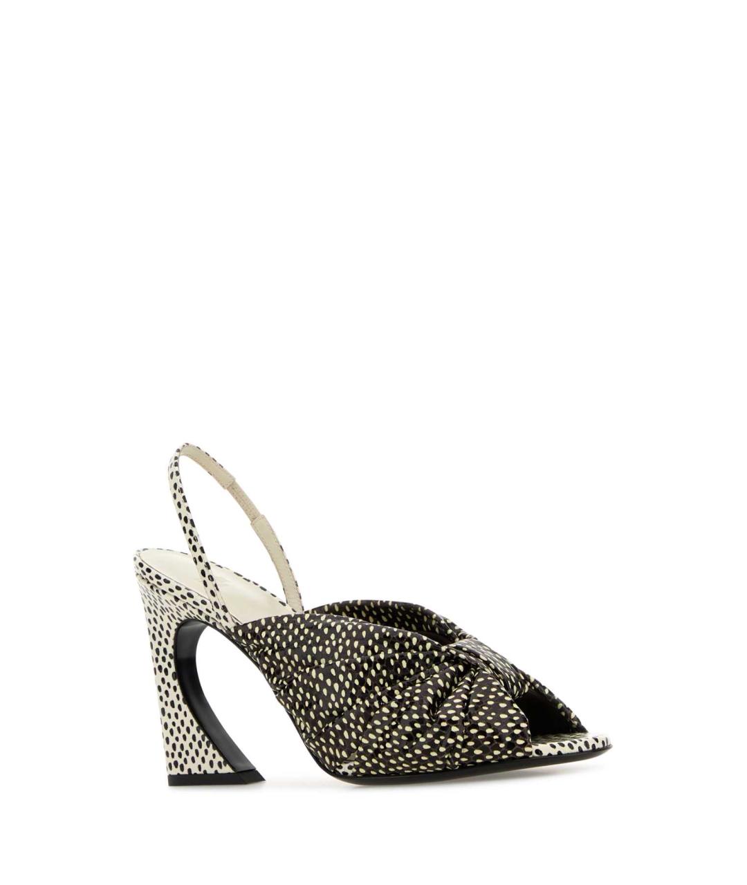 FENDI Мульти кожаные босоножки, фото 2