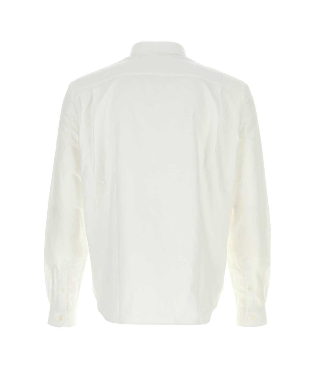 PRADA Белая хлопковая кэжуал рубашка, фото 2