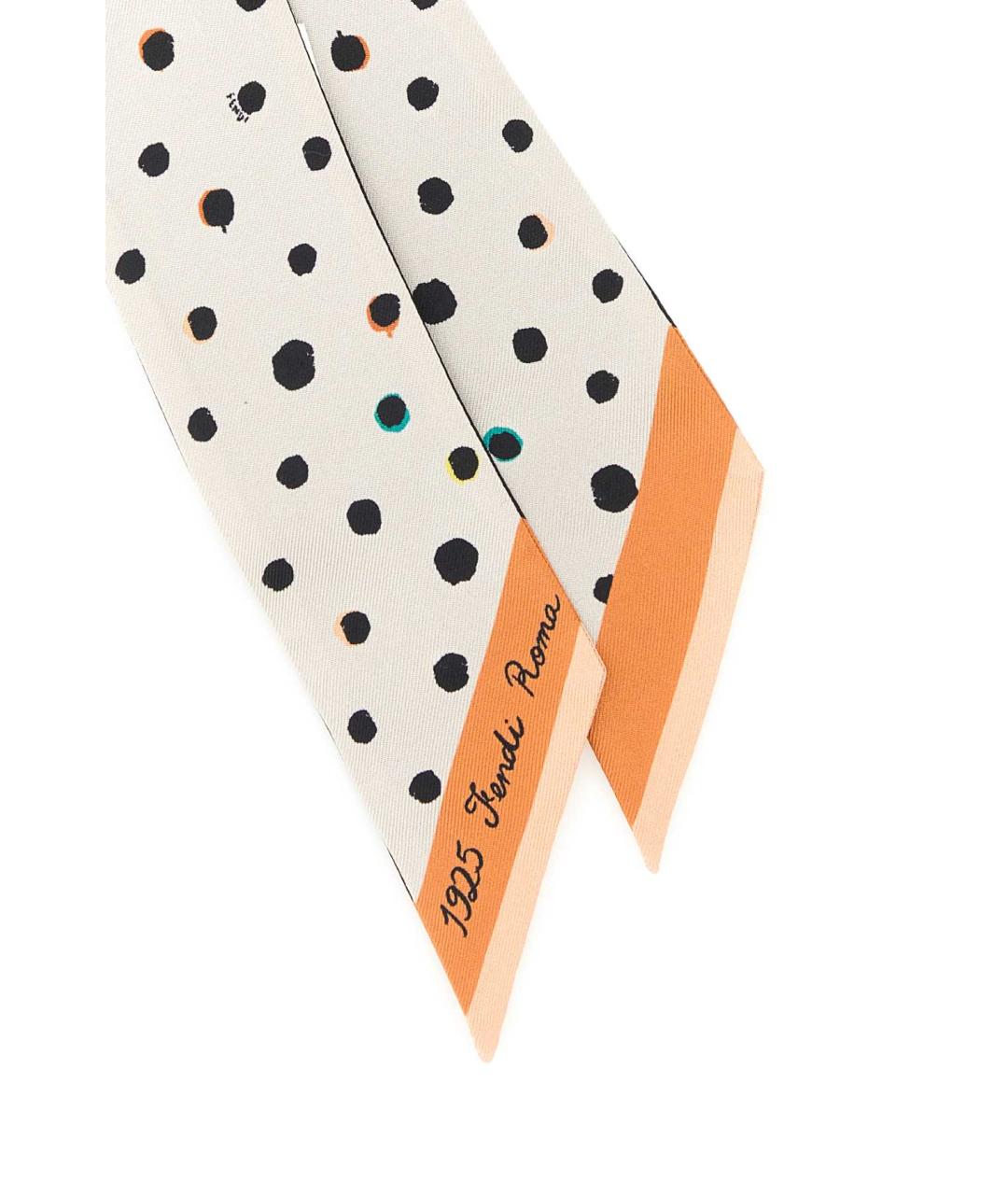 FENDI Мульти шелковый шарф, фото 2