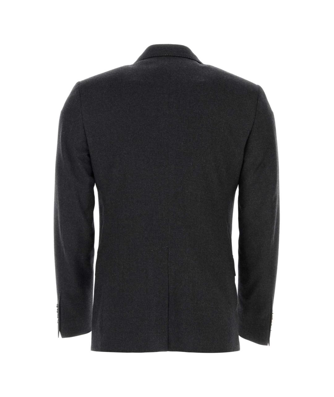 DOLCE&GABBANA Черный шерстяной пиджак, фото 2