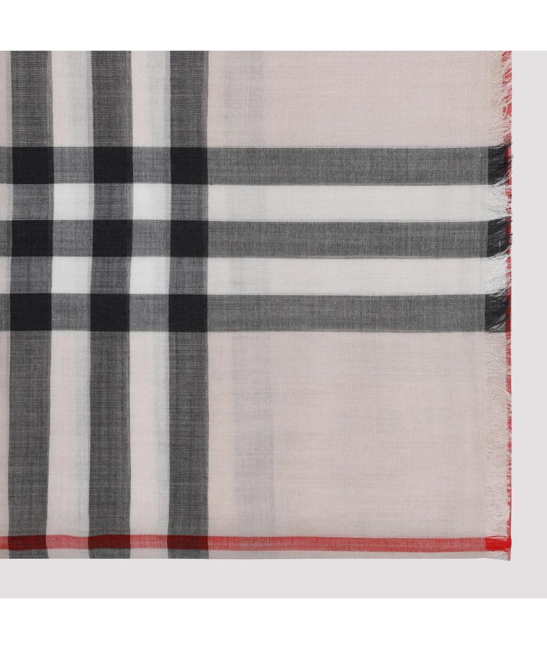 BURBERRY Мульти шерстяной шарф, фото 2