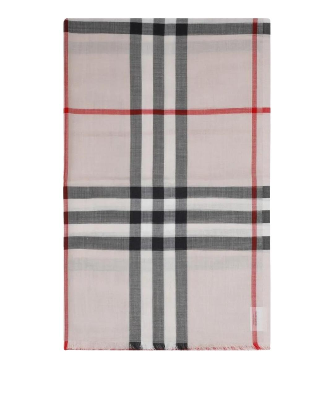 BURBERRY Мульти шерстяной шарф, фото 1